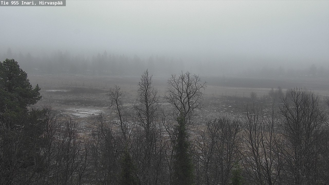 Kelikamerat Kuva Tie 955 Inari, Hirvaspää, Inari, Lappi