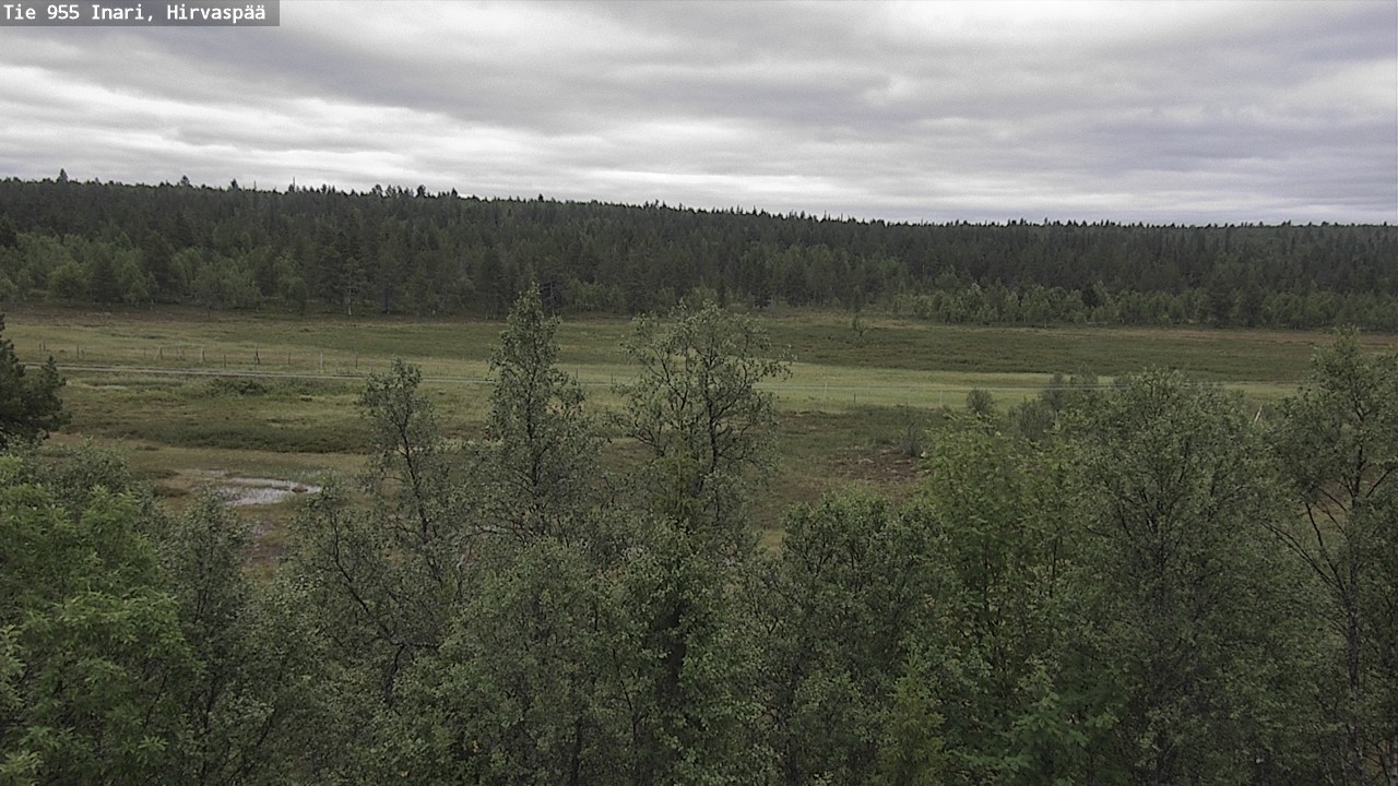 Kelikamerat Kuva Tie 955 Inari, Hirvaspää, Inari, Lappi