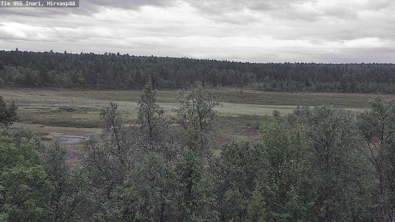 Kelikamerat Kuva Tie 955 Inari, Hirvaspää, Inari, Lappi