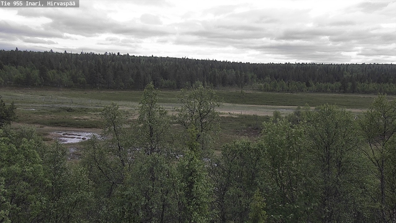 Kelikamerat Kuva Tie 955 Inari, Hirvaspää, Inari, Lappi