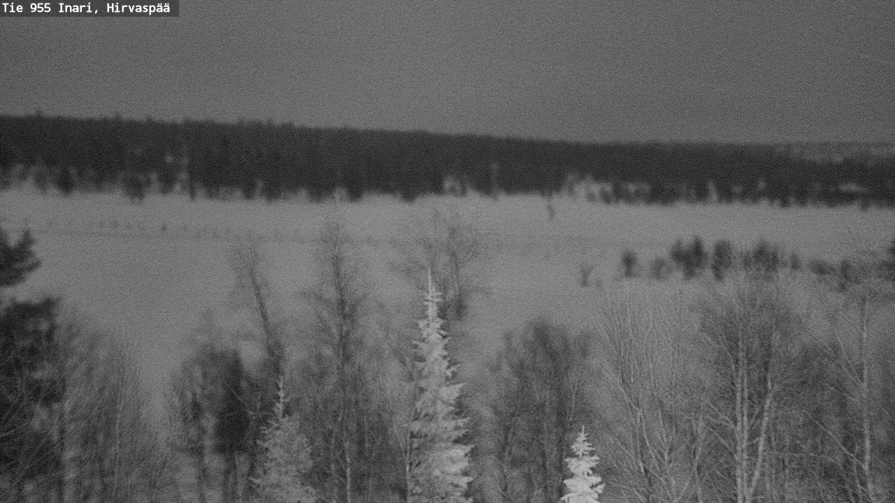 Kelikamerat Kuva Tie 955 Inari, Hirvaspää, Inari, Lappi