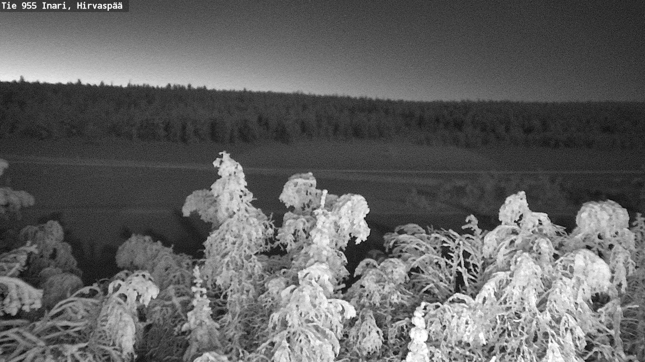 Kelikamerat Kuva Tie 955 Inari, Hirvaspää, Inari, Lappi