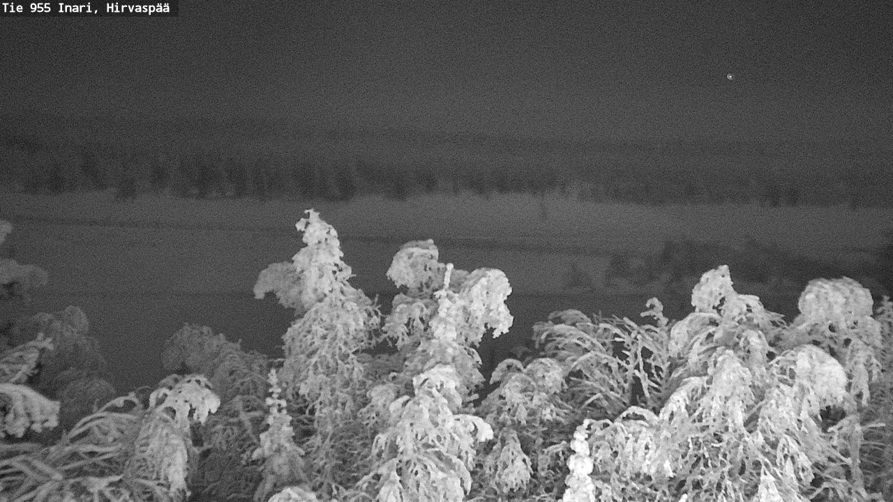 Kelikamerat Kuva Tie 955 Inari, Hirvaspää, Inari, Lappi