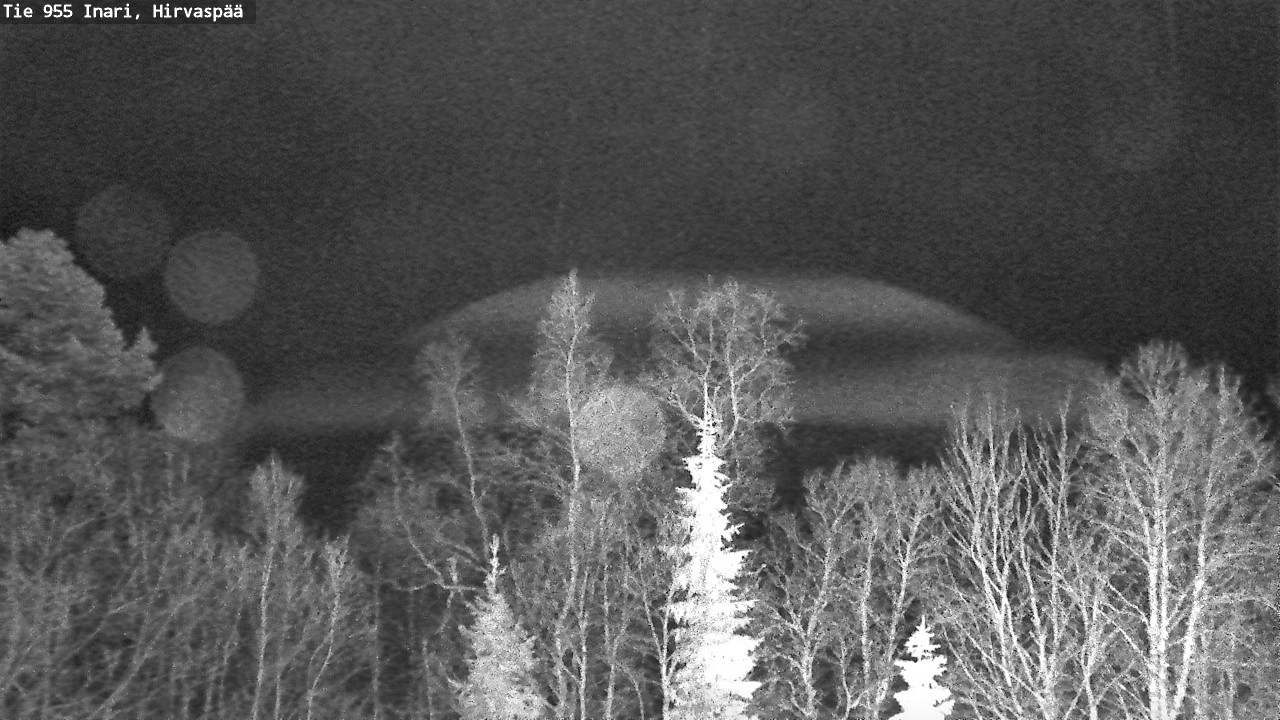 Kelikamerat Kuva Tie 955 Inari, Hirvaspää, Inari, Lappi