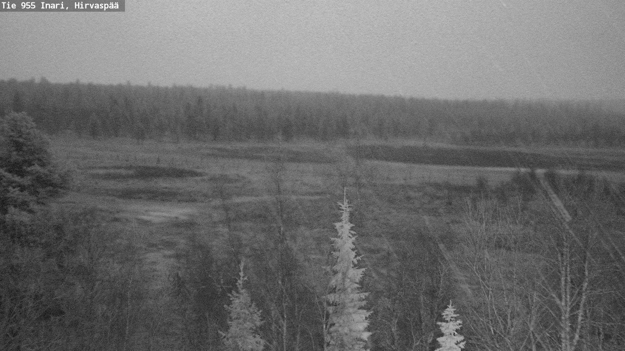 Kelikamerat Kuva Tie 955 Inari, Hirvaspää, Inari, Lappi