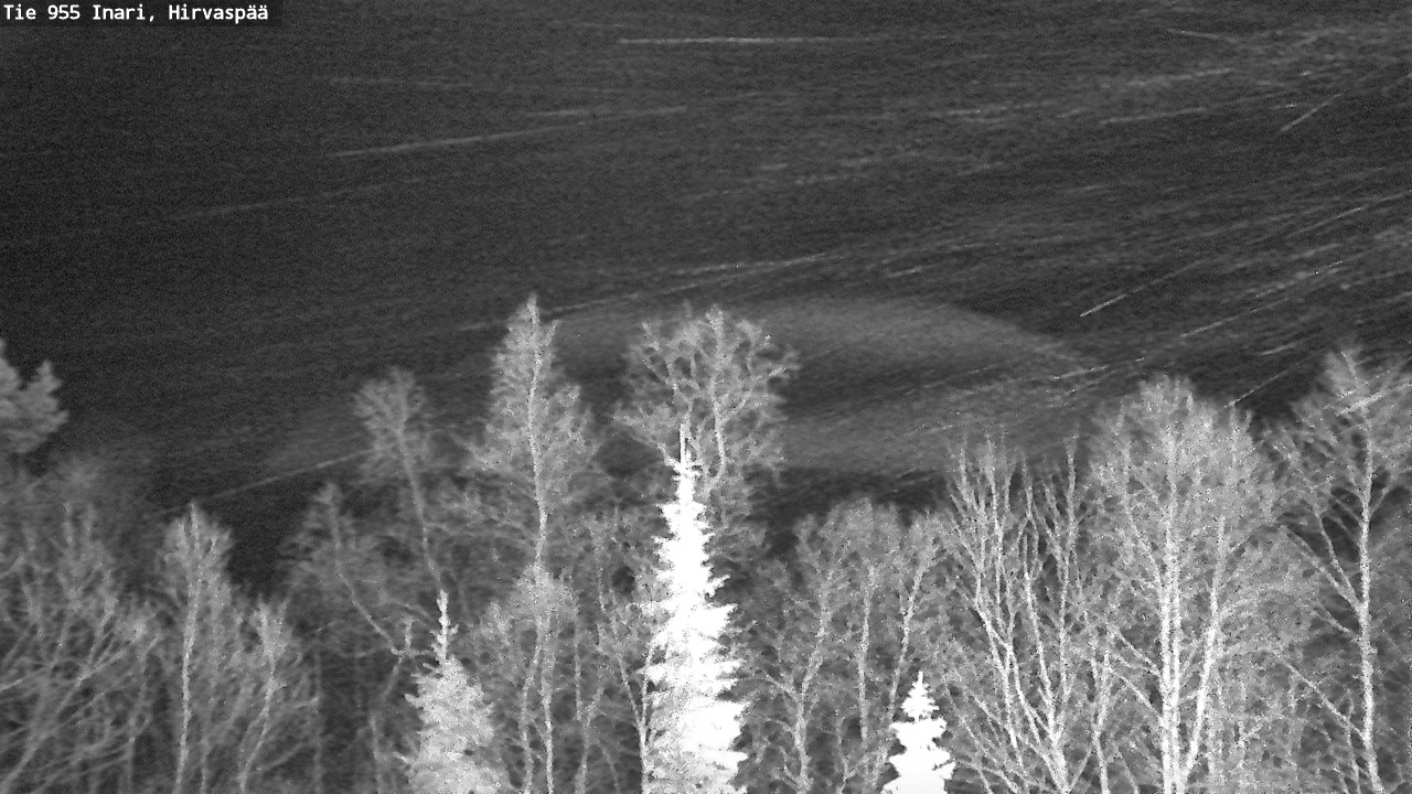 Kelikamerat Kuva Tie 955 Inari, Hirvaspää, Inari, Lappi