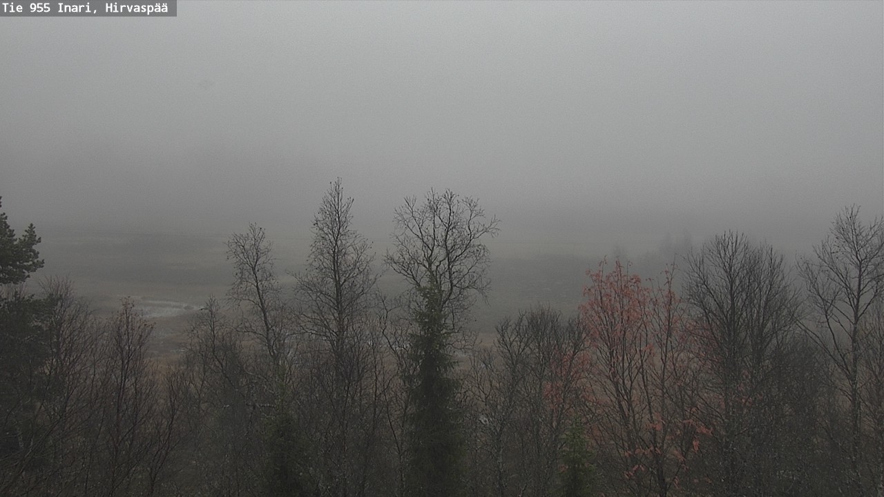 Weather Camera Image Väg 955 Enare, Hirvaspää, Inari, Lappi