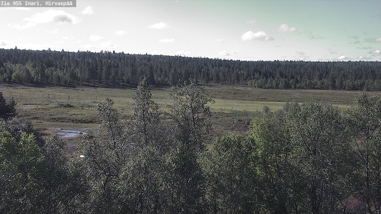 Weather Camera Image Väg 955 Enare, Hirvaspää, Inari, Lappi