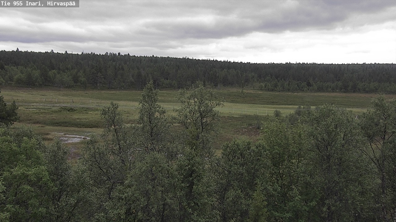 Kelikamerat Kuva Tie 955 Inari, Hirvaspää, Inari, Lappi