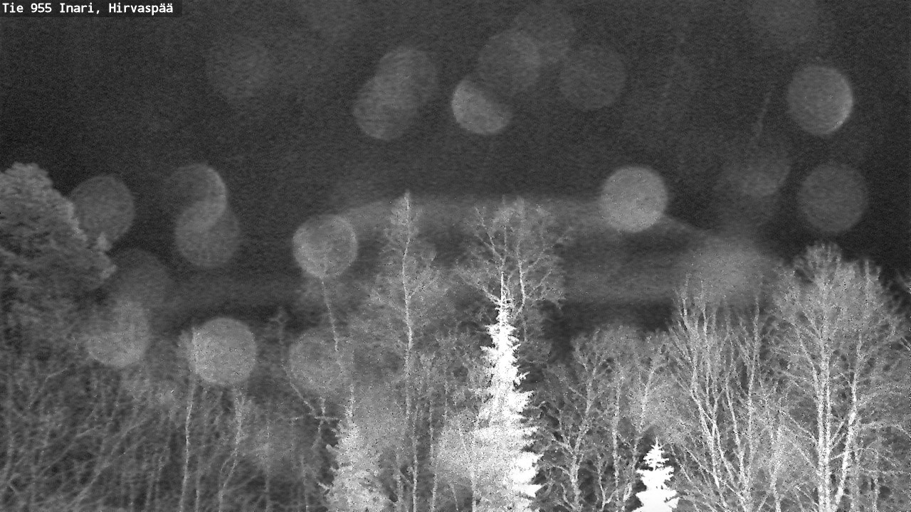 Kelikamerat Kuva Tie 955 Inari, Hirvaspää, Inari, Lappi