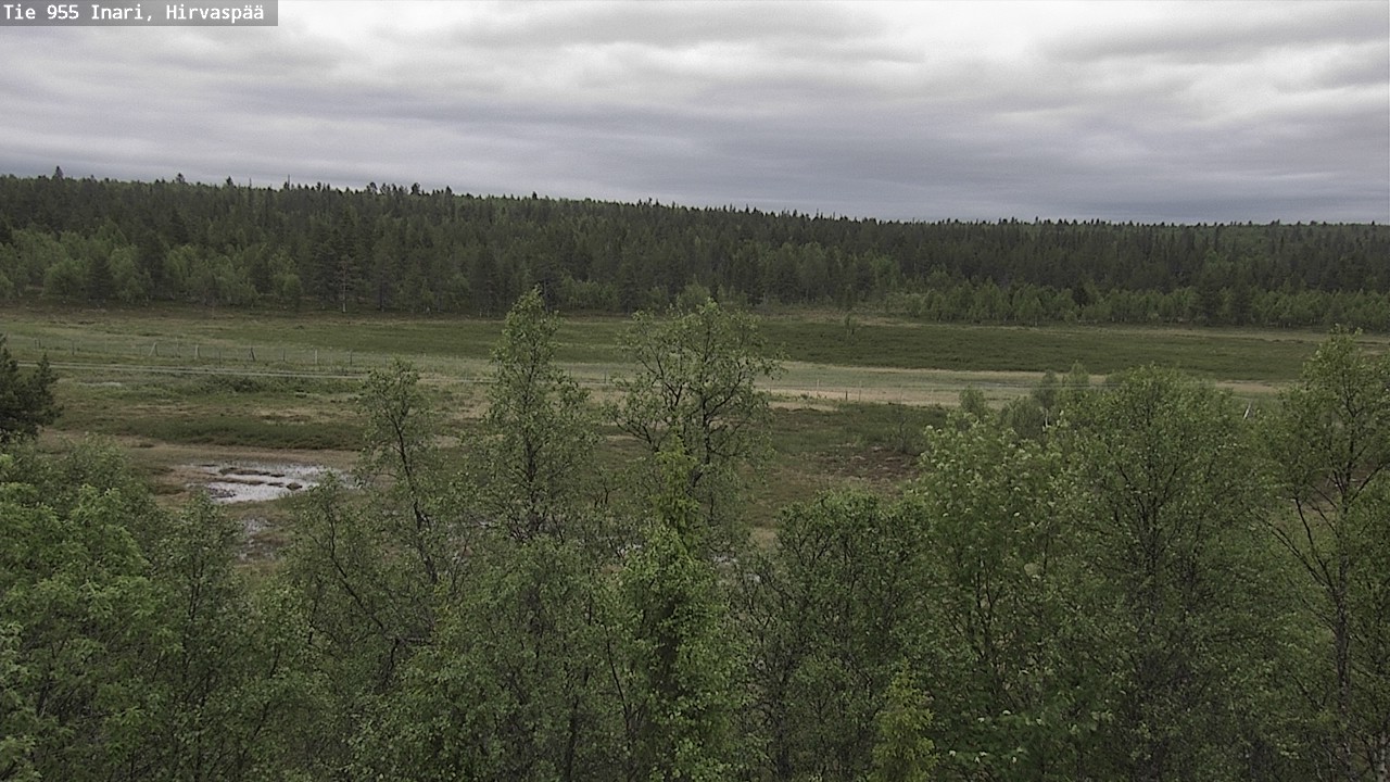 Kelikamerat Kuva Tie 955 Inari, Hirvaspää, Inari, Lappi