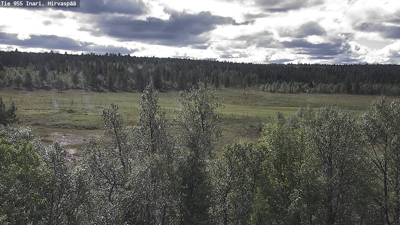 Weather Camera Image Väg 955 Enare, Hirvaspää, Inari, Lappi
