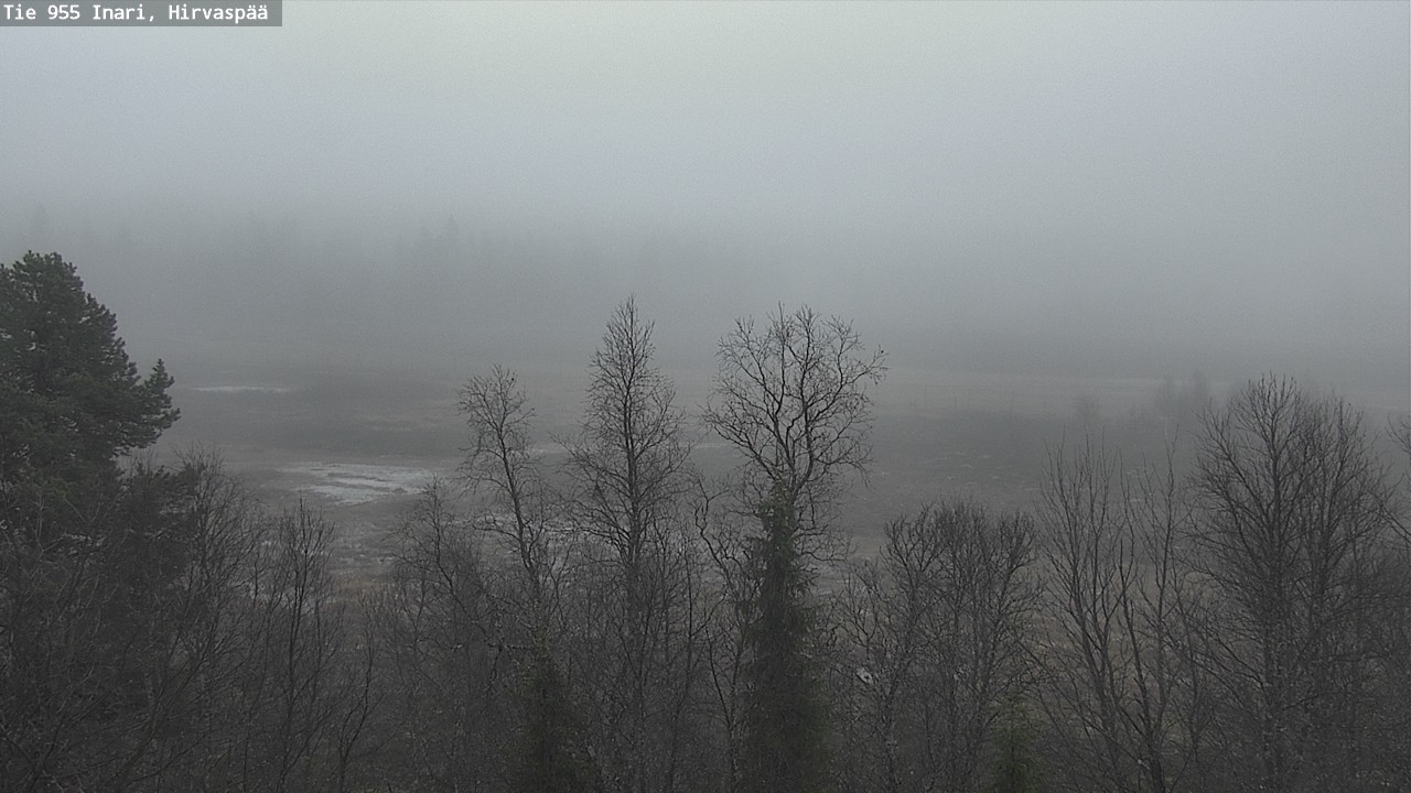Kelikamerat Kuva Tie 955 Inari, Hirvaspää, Inari, Lappi