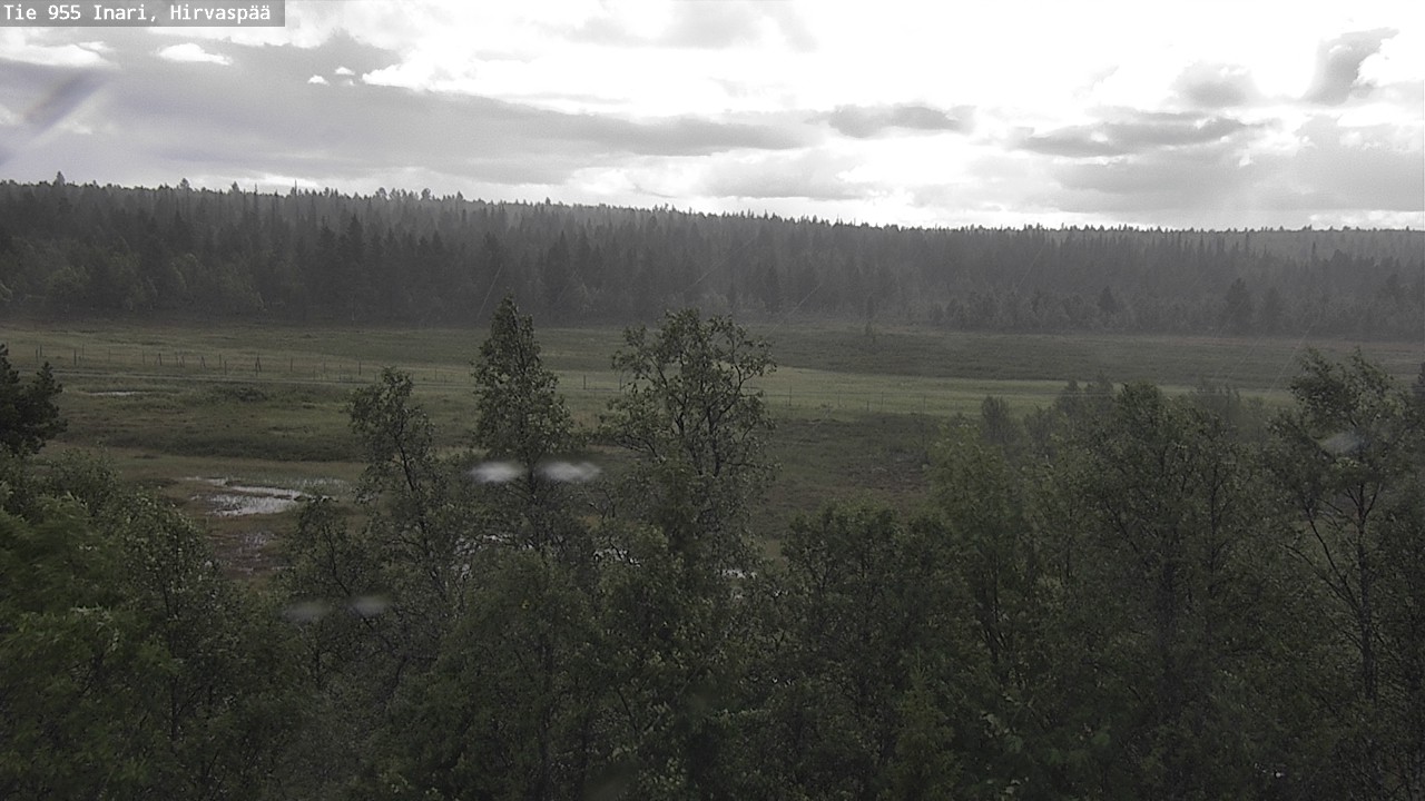 Weather Camera Image Road 955 Inari, Hirvaspää, Inari, Lappi
