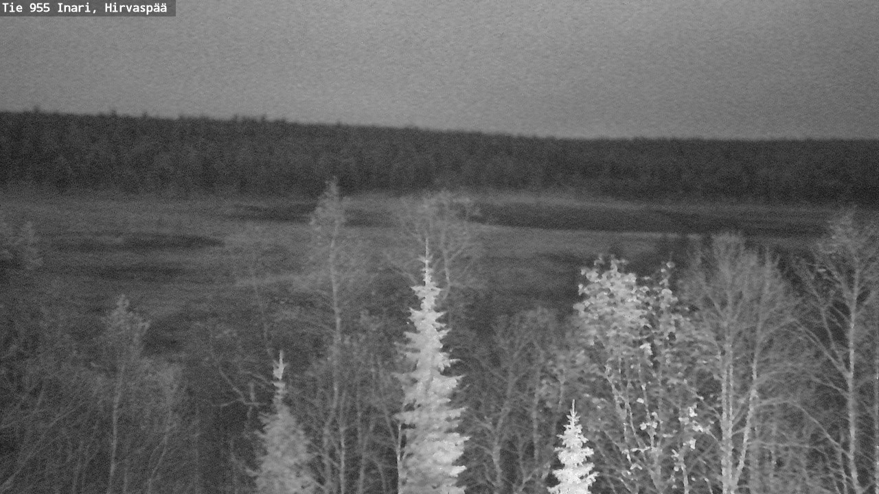 Kelikamerat Kuva Tie 955 Inari, Hirvaspää, Inari, Lappi