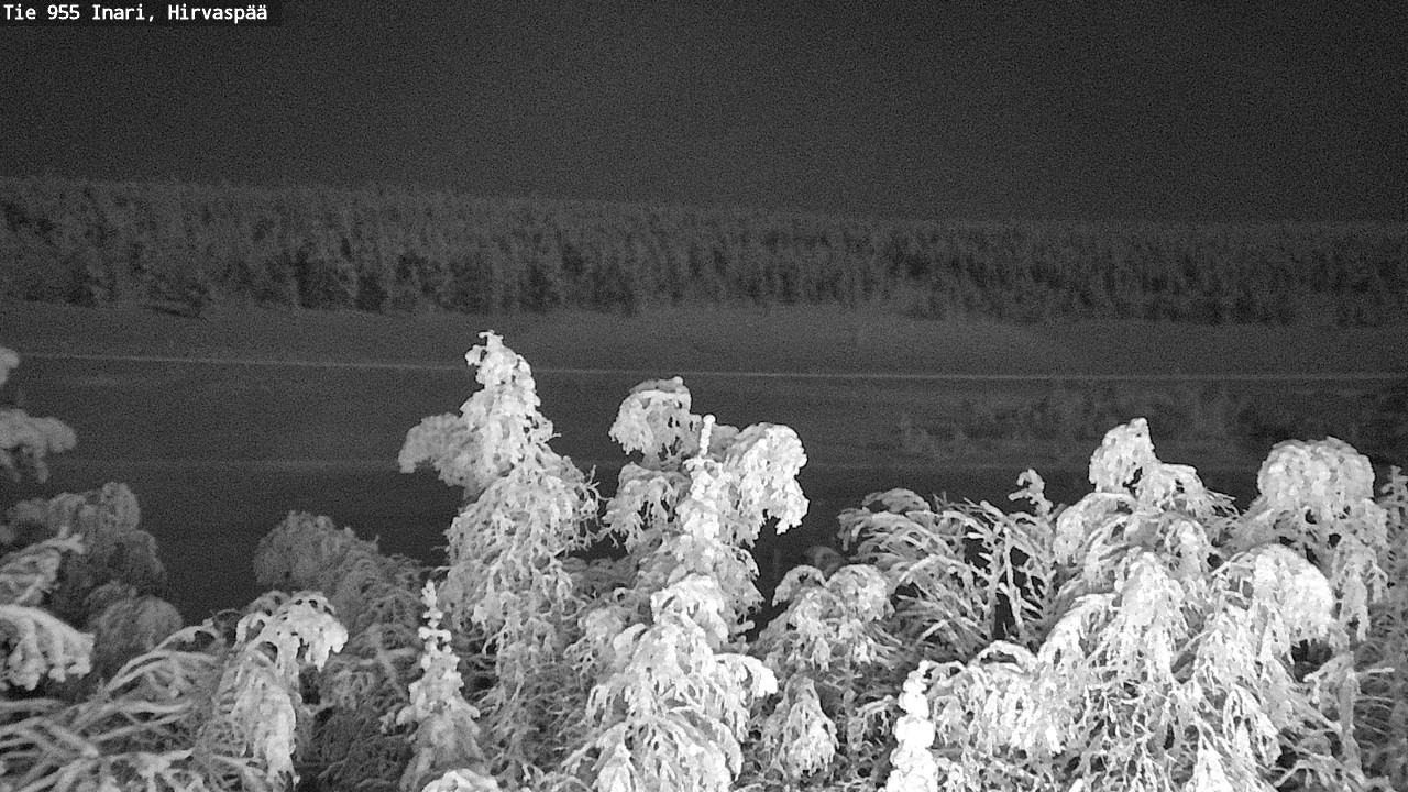 Kelikamerat Kuva Tie 955 Inari, Hirvaspää, Inari, Lappi