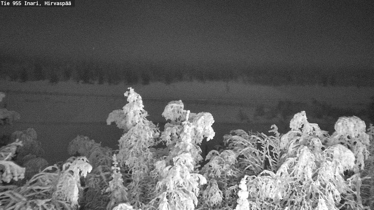 Kelikamerat Kuva Tie 955 Inari, Hirvaspää, Inari, Lappi