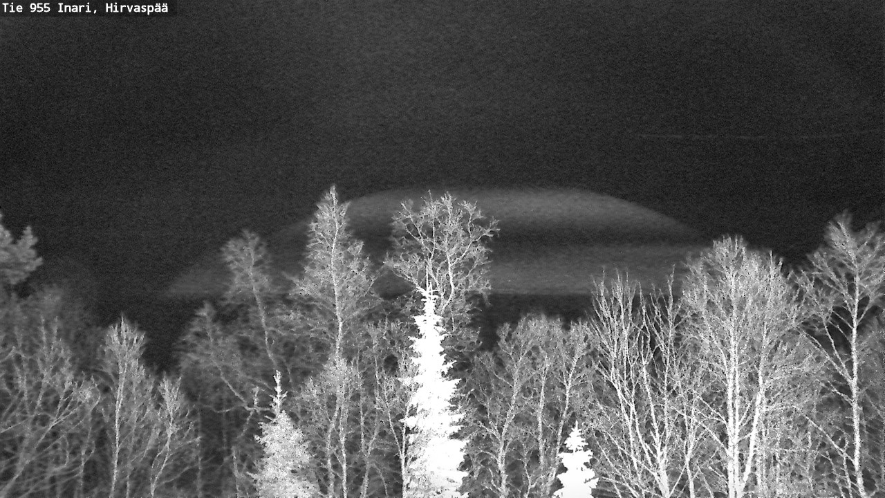 Kelikamerat Kuva Tie 955 Inari, Hirvaspää, Inari, Lappi