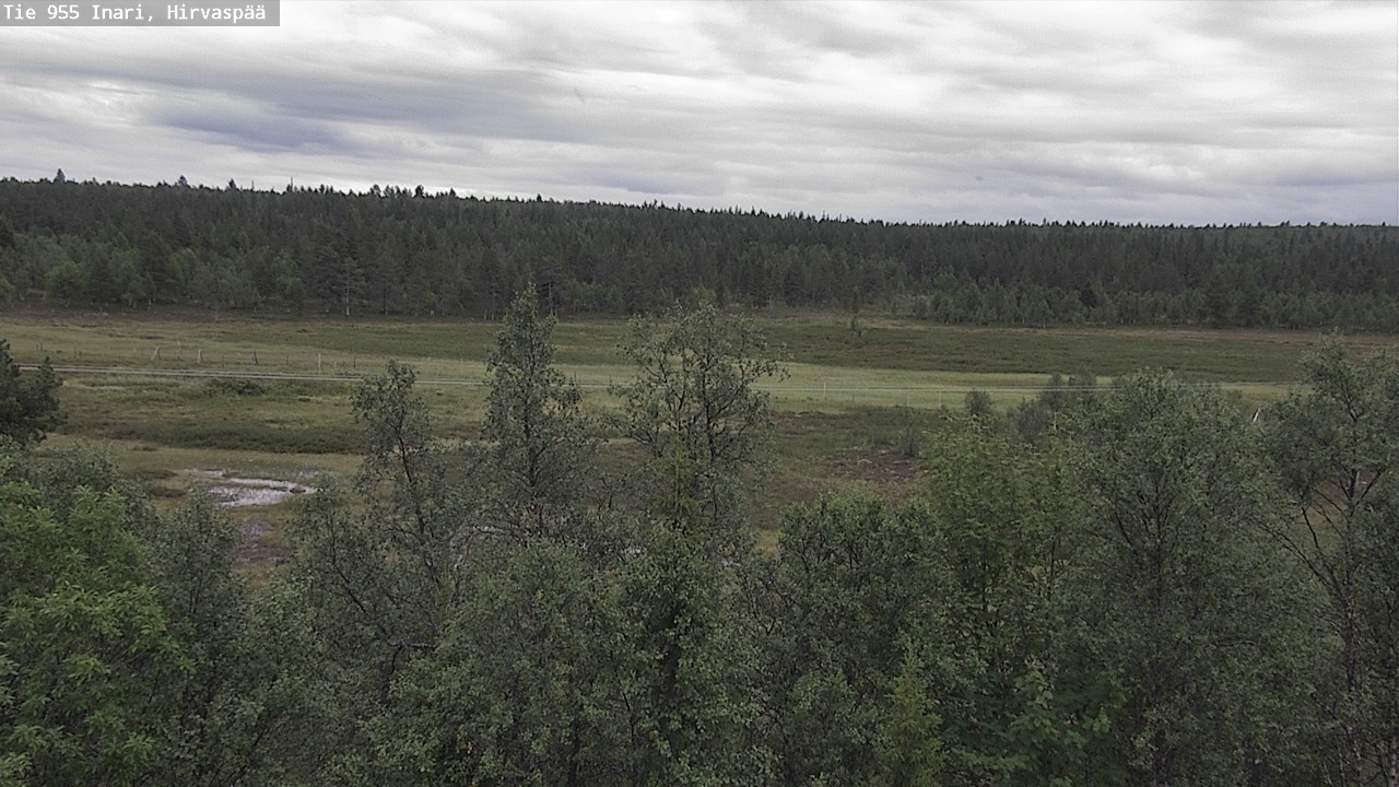 Kelikamerat Kuva Tie 955 Inari, Hirvaspää, Inari, Lappi