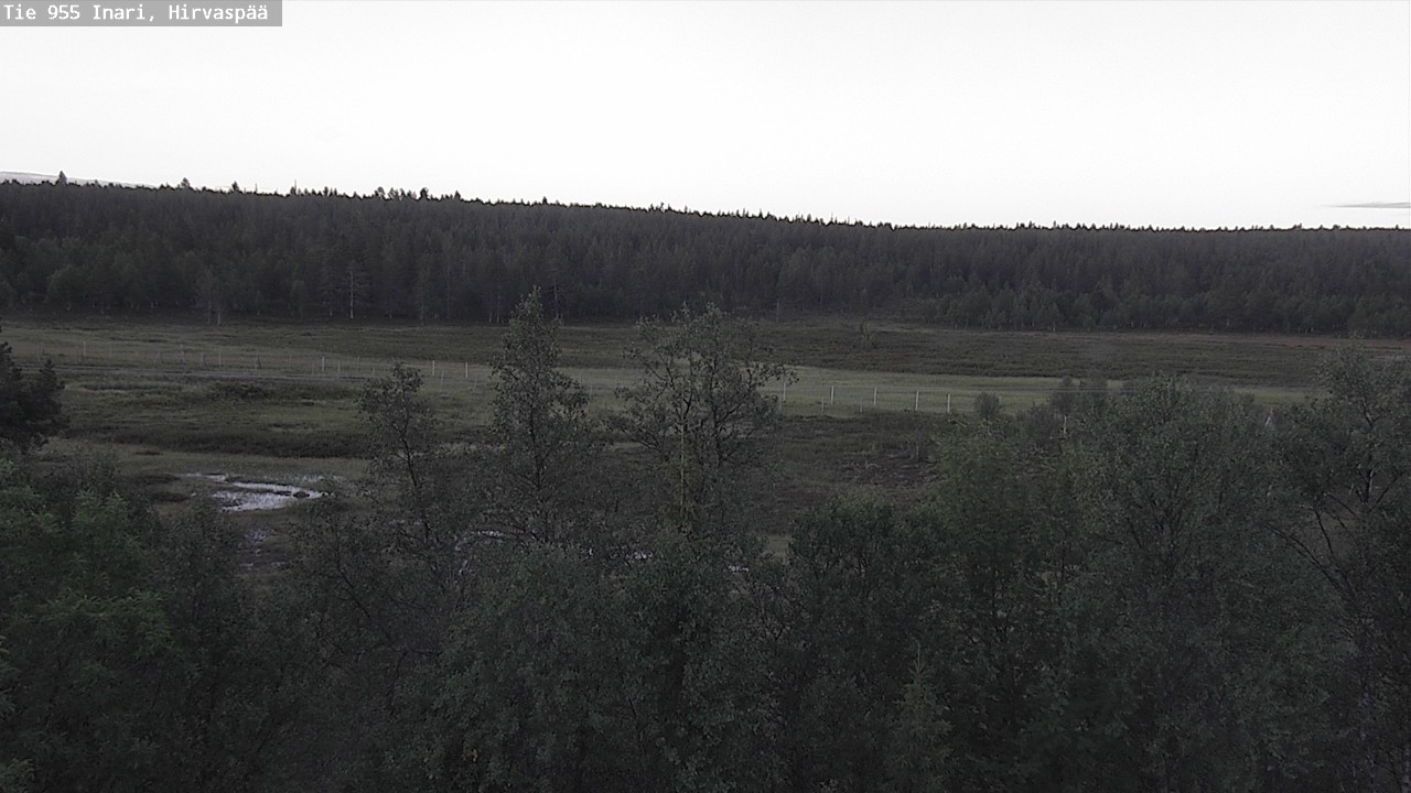 Kelikamerat Kuva Tie 955 Inari, Hirvaspää, Inari, Lappi