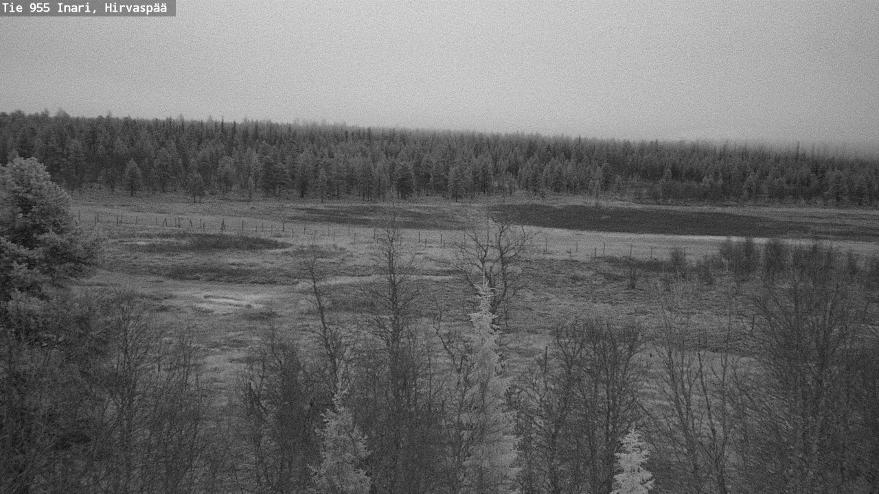 Kelikamerat Kuva Tie 955 Inari, Hirvaspää, Inari, Lappi