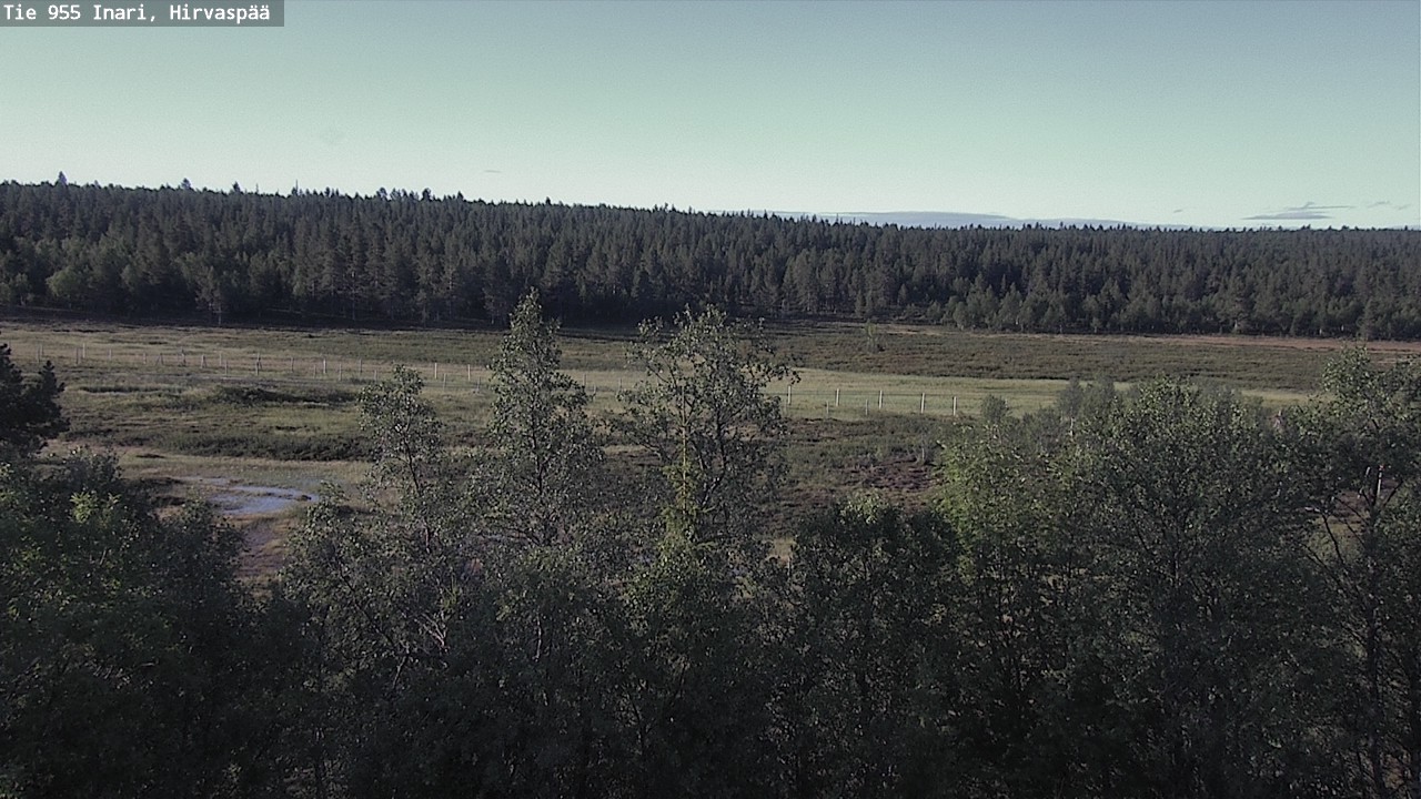 Weather Camera Image Väg 955 Enare, Hirvaspää, Inari, Lappi