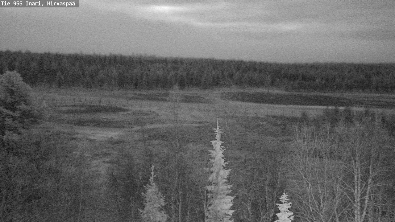 Kelikamerat Kuva Tie 955 Inari, Hirvaspää, Inari, Lappi