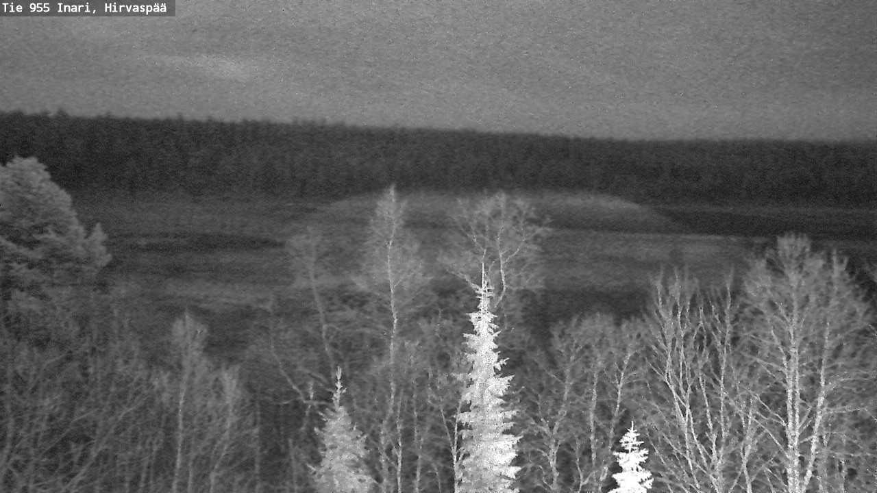 Kelikamerat Kuva Tie 955 Inari, Hirvaspää, Inari, Lappi