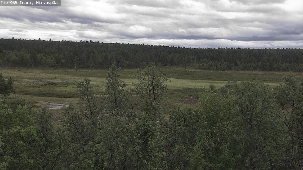 Kelikamerat Kuva Tie 955 Inari, Hirvaspää, Inari, Lappi