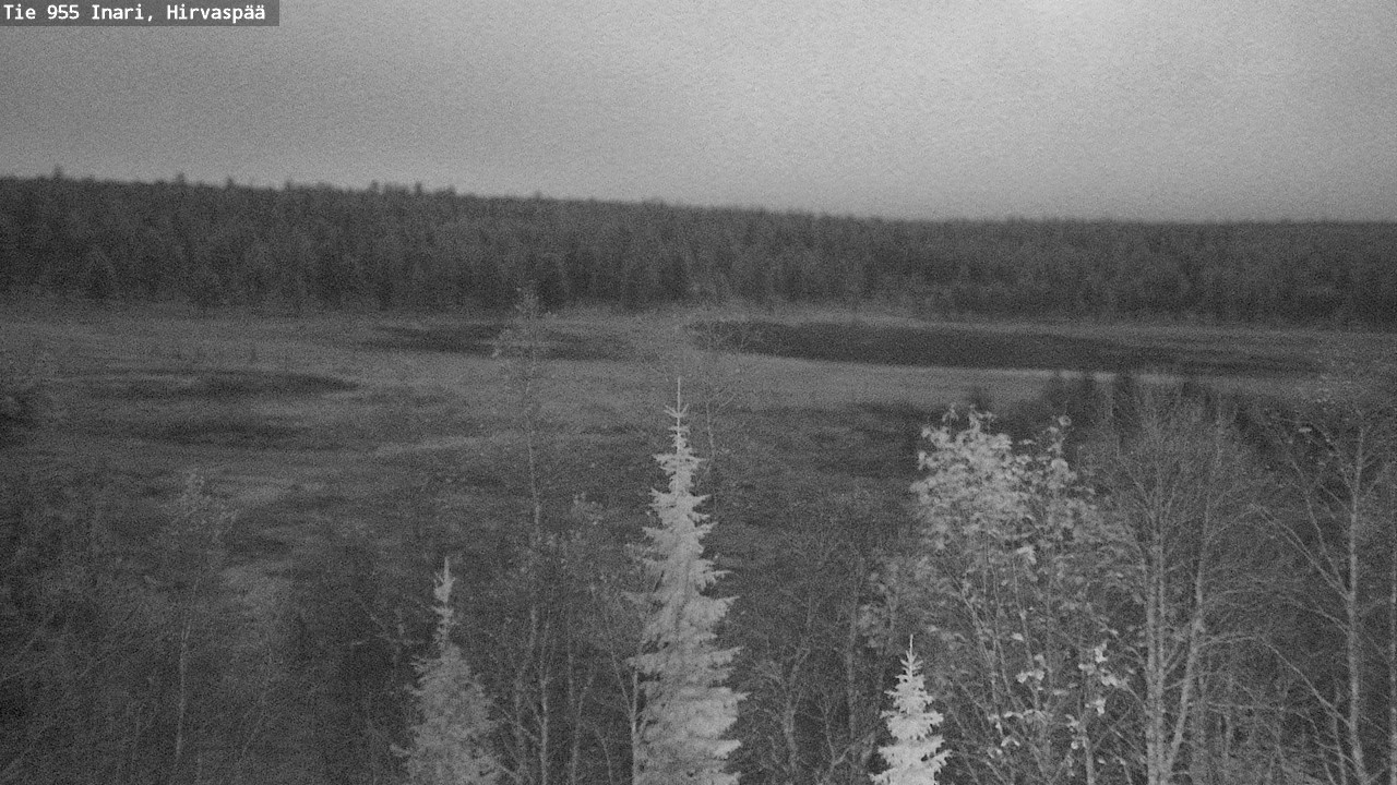Kelikamerat Kuva Tie 955 Inari, Hirvaspää, Inari, Lappi