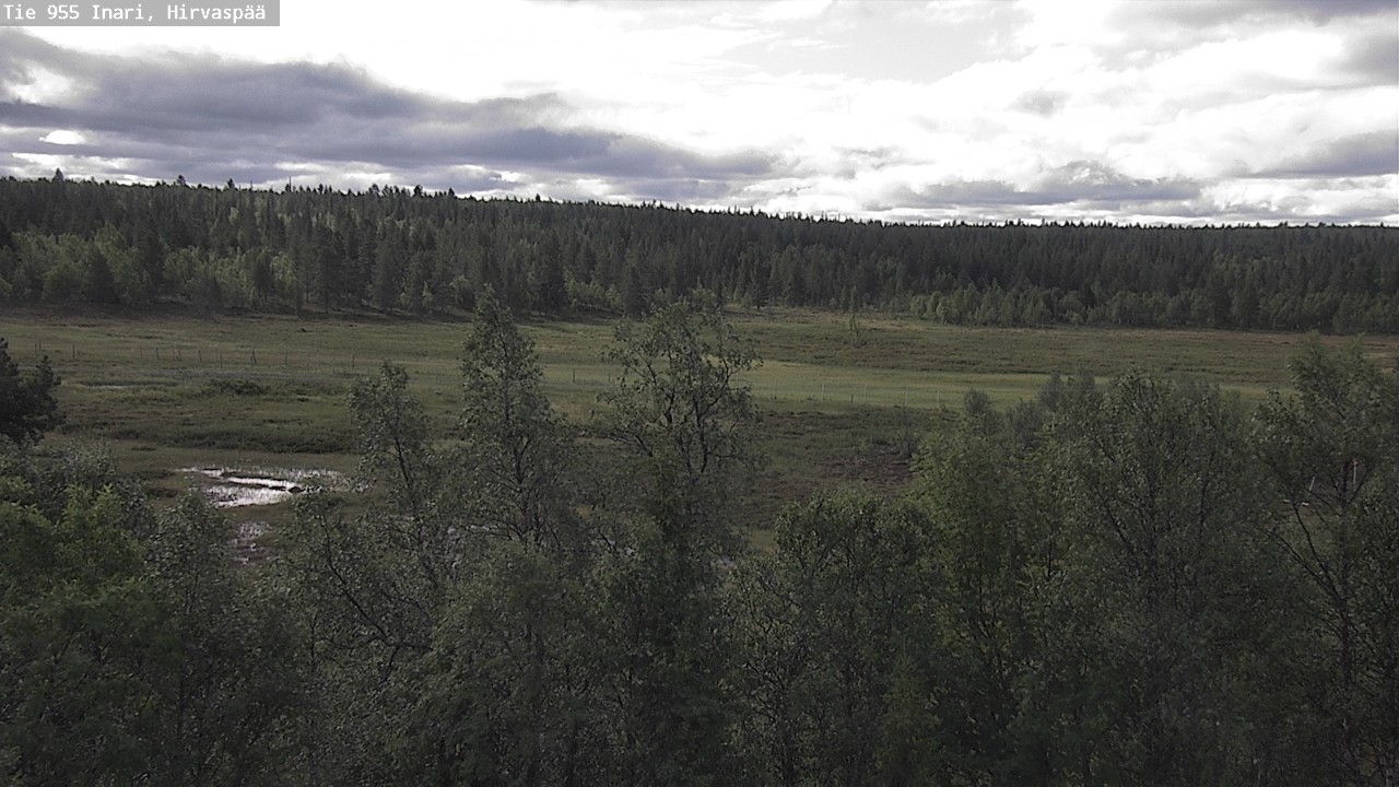 Weather Camera Image Väg 955 Enare, Hirvaspää, Inari, Lappi