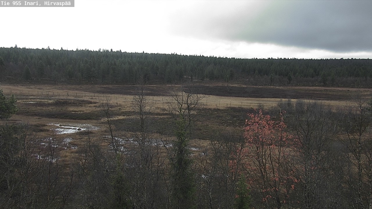 Weather Camera Image Road 955 Inari, Hirvaspää, Inari, Lappi