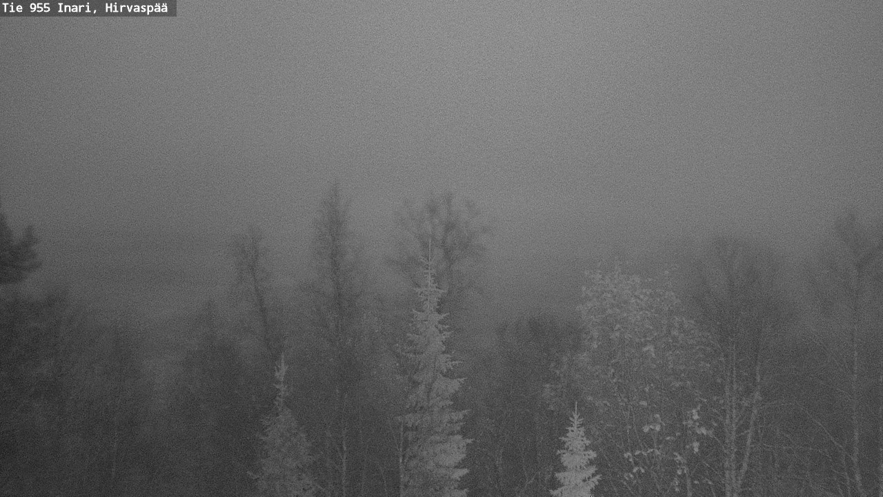 Kelikamerat Kuva Tie 955 Inari, Hirvaspää, Inari, Lappi
