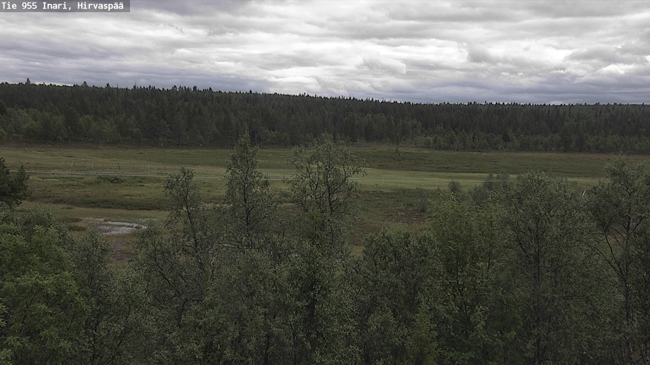 Kelikamerat Kuva Tie 955 Inari, Hirvaspää, Inari, Lappi