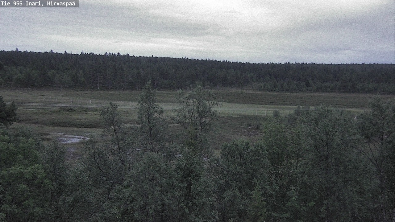 Kelikamerat Kuva Tie 955 Inari, Hirvaspää, Inari, Lappi