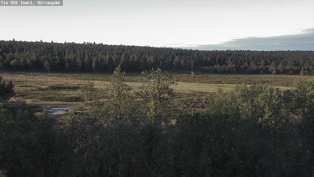 Weather Camera Image Väg 955 Enare, Hirvaspää, Inari, Lappi