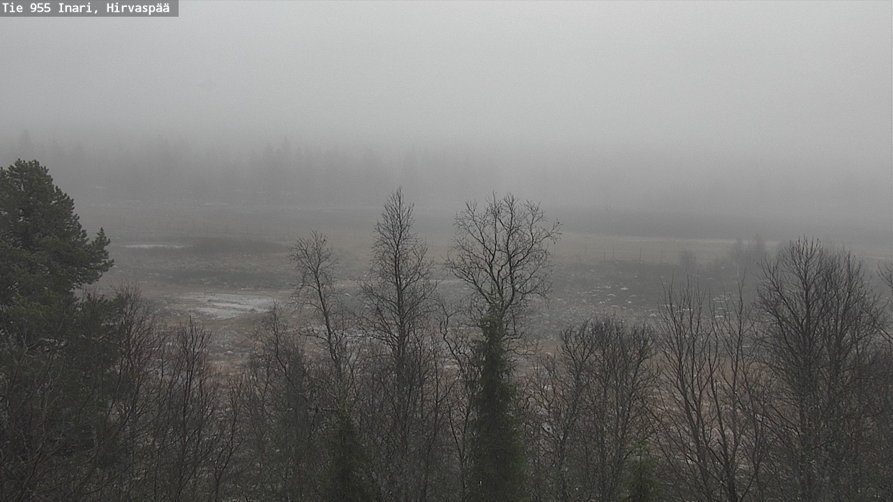 Kelikamerat Kuva Tie 955 Inari, Hirvaspää, Inari, Lappi