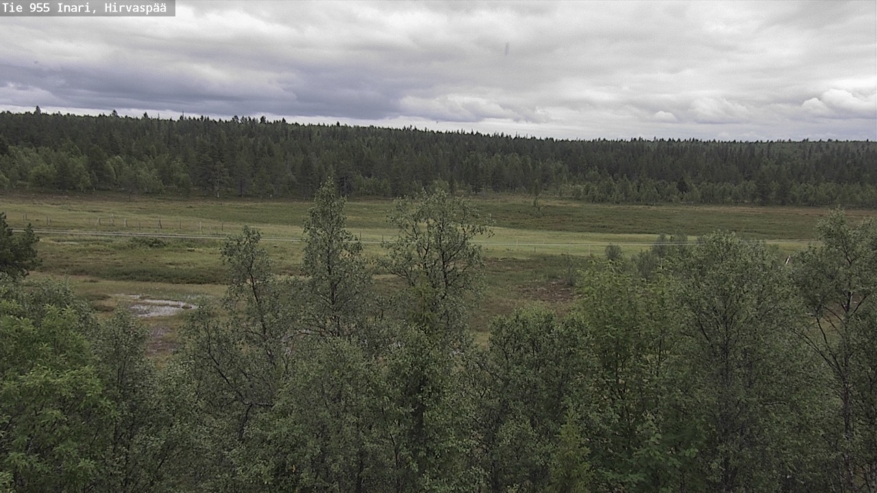 Kelikamerat Kuva Tie 955 Inari, Hirvaspää, Inari, Lappi