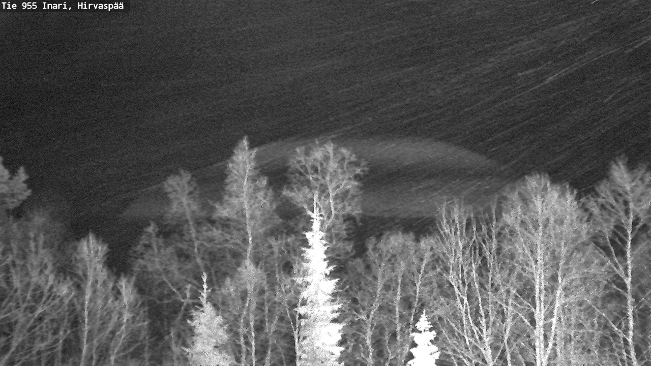 Kelikamerat Kuva Tie 955 Inari, Hirvaspää, Inari, Lappi