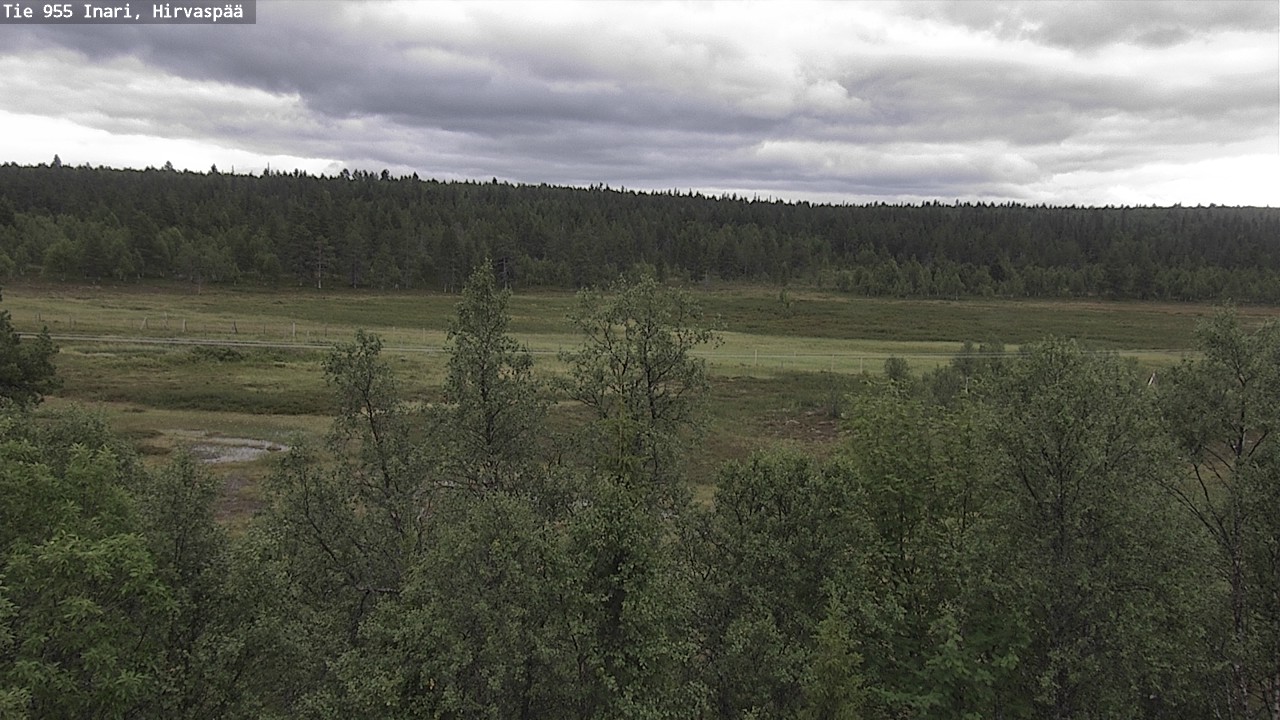 Kelikamerat Kuva Tie 955 Inari, Hirvaspää, Inari, Lappi