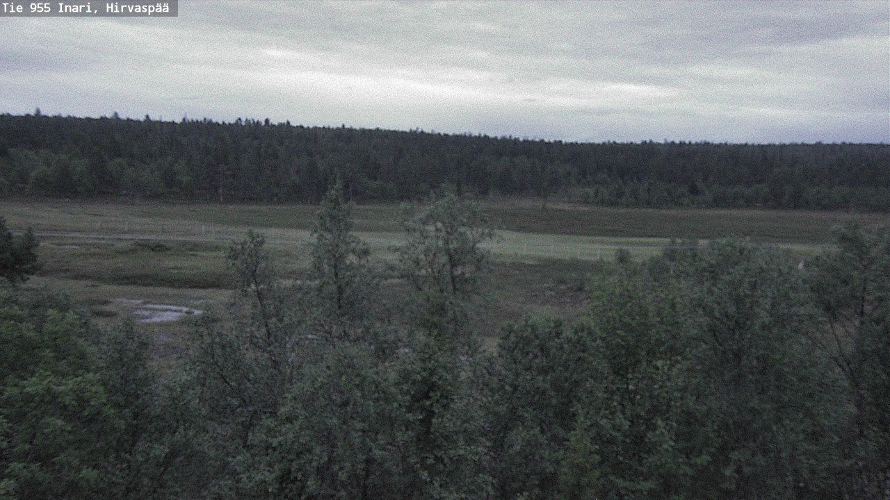 Kelikamerat Kuva Tie 955 Inari, Hirvaspää, Inari, Lappi