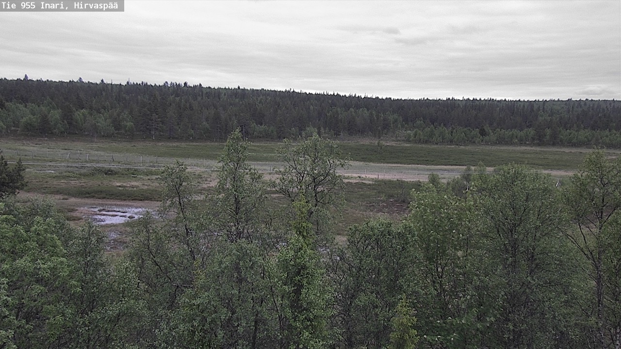 Kelikamerat Kuva Tie 955 Inari, Hirvaspää, Inari, Lappi