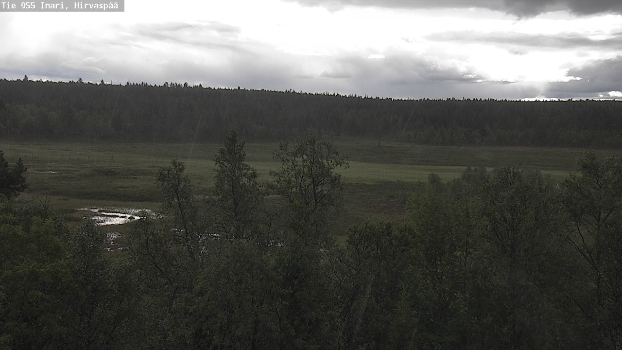 Weather Camera Image Väg 955 Enare, Hirvaspää, Inari, Lappi