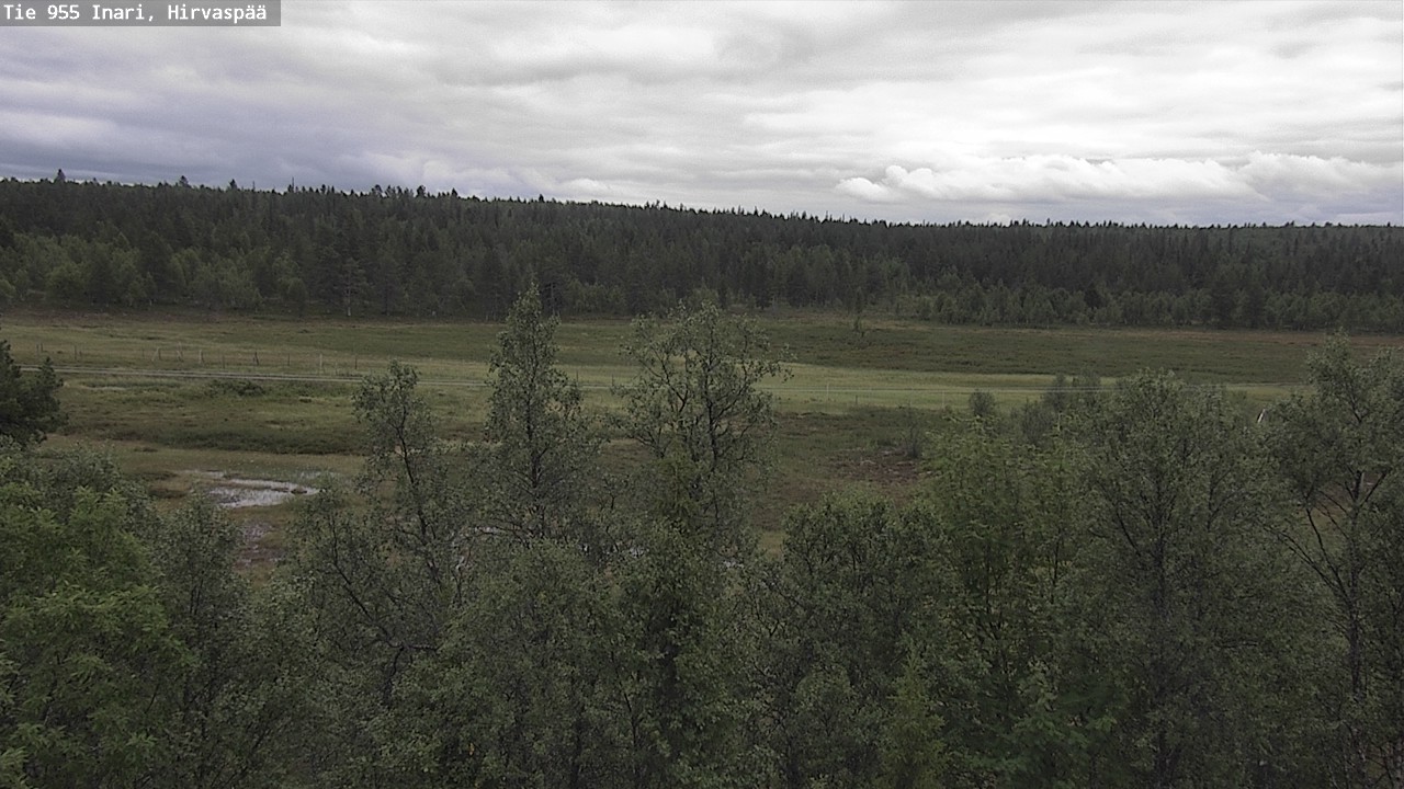 Kelikamerat Kuva Tie 955 Inari, Hirvaspää, Inari, Lappi