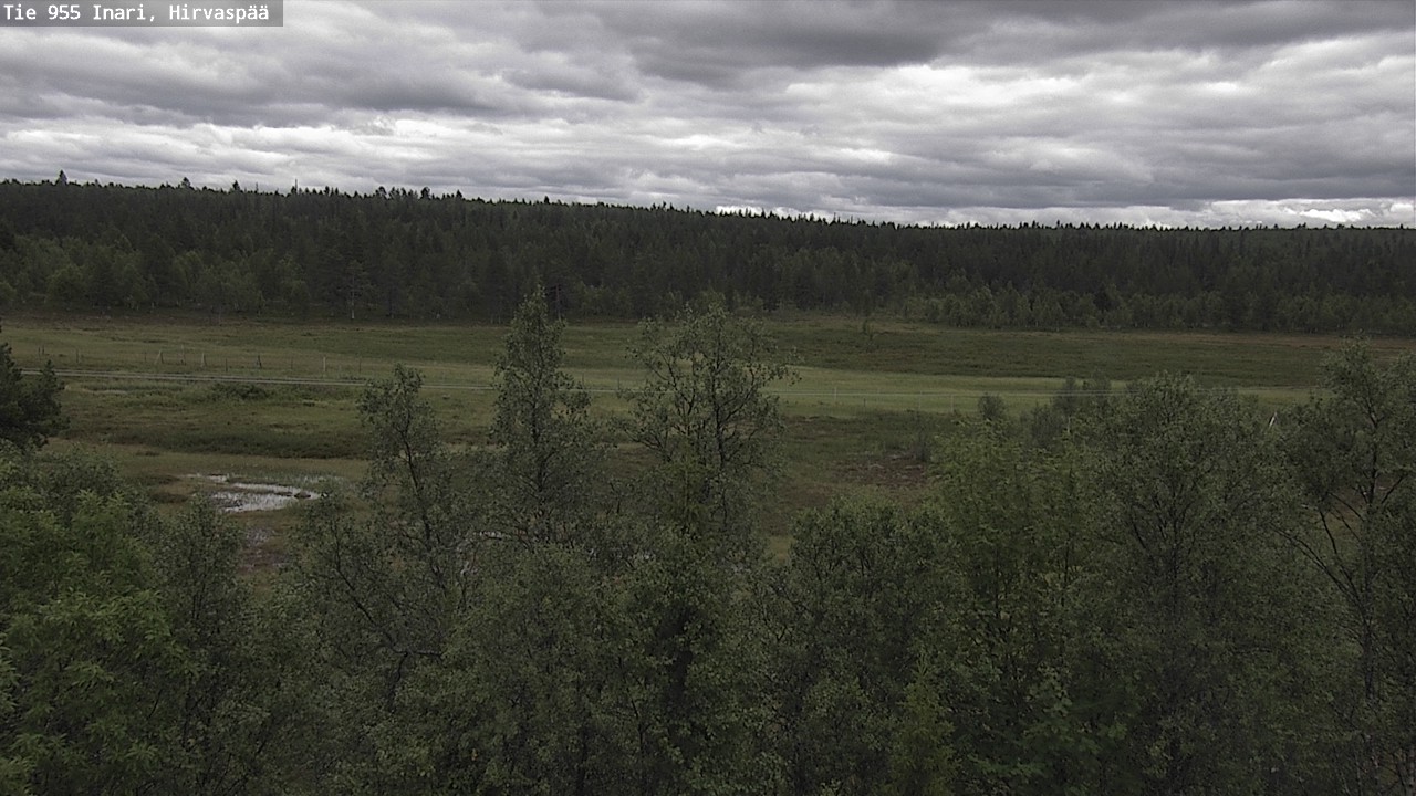 Kelikamerat Kuva Tie 955 Inari, Hirvaspää, Inari, Lappi