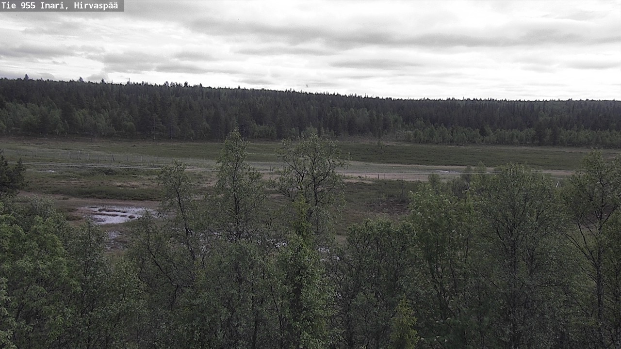 Kelikamerat Kuva Tie 955 Inari, Hirvaspää, Inari, Lappi
