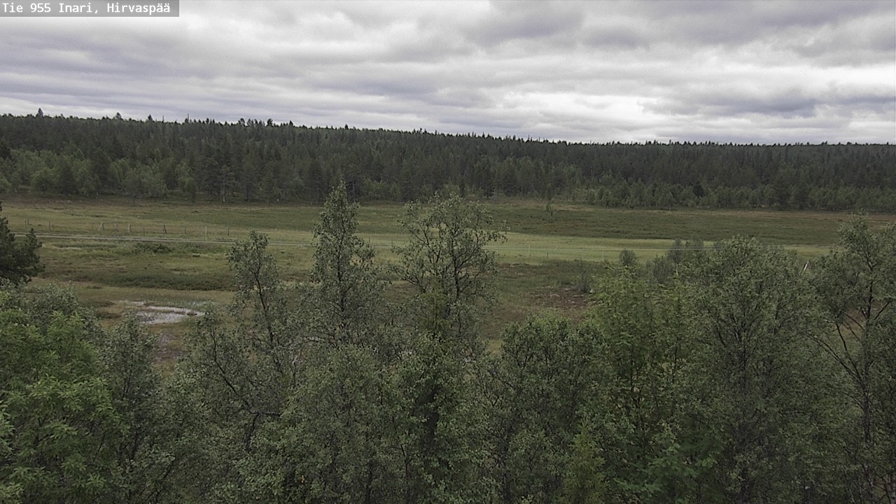 Kelikamerat Kuva Tie 955 Inari, Hirvaspää, Inari, Lappi