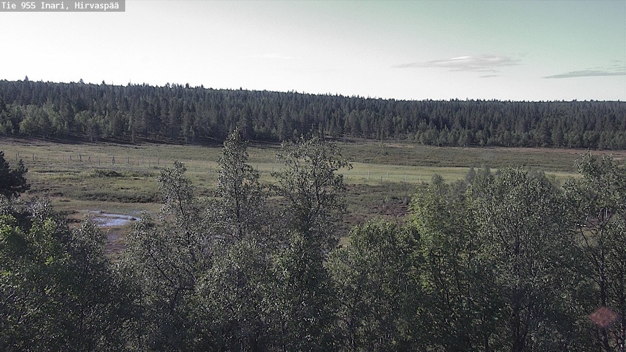 Weather Camera Image Väg 955 Enare, Hirvaspää, Inari, Lappi