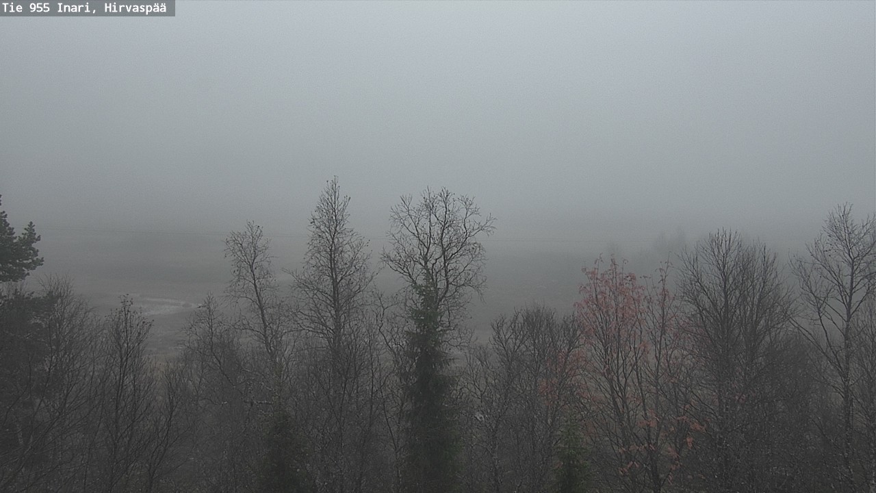 Weather Camera Image Väg 955 Enare, Hirvaspää, Inari, Lappi