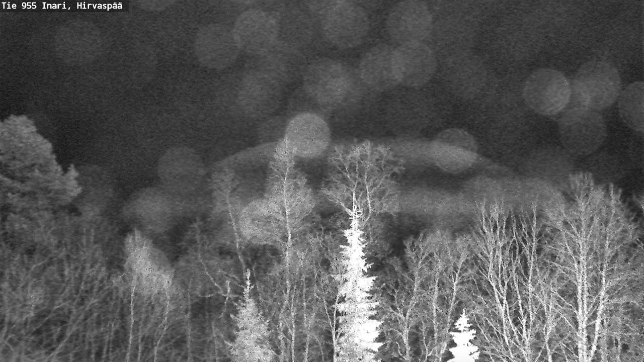 Kelikamerat Kuva Tie 955 Inari, Hirvaspää, Inari, Lappi